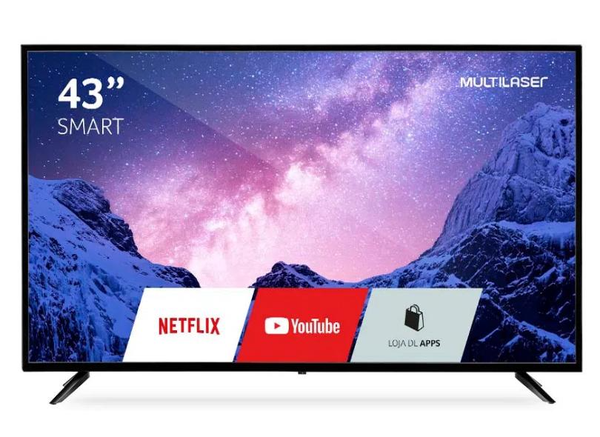 TV 43 MULTILASER FHD ANDROID