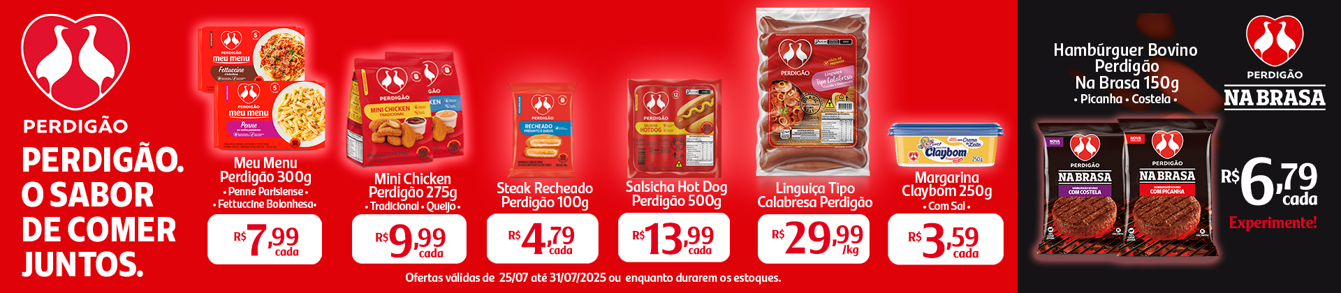 Ofertas Perdigão até 31/07