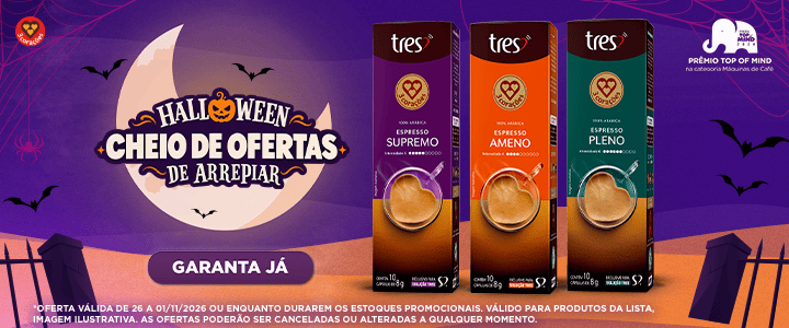 3 CORAÇÕES: HALLOWEEN CHEIO DE OFERTAS DE ARREPIAR