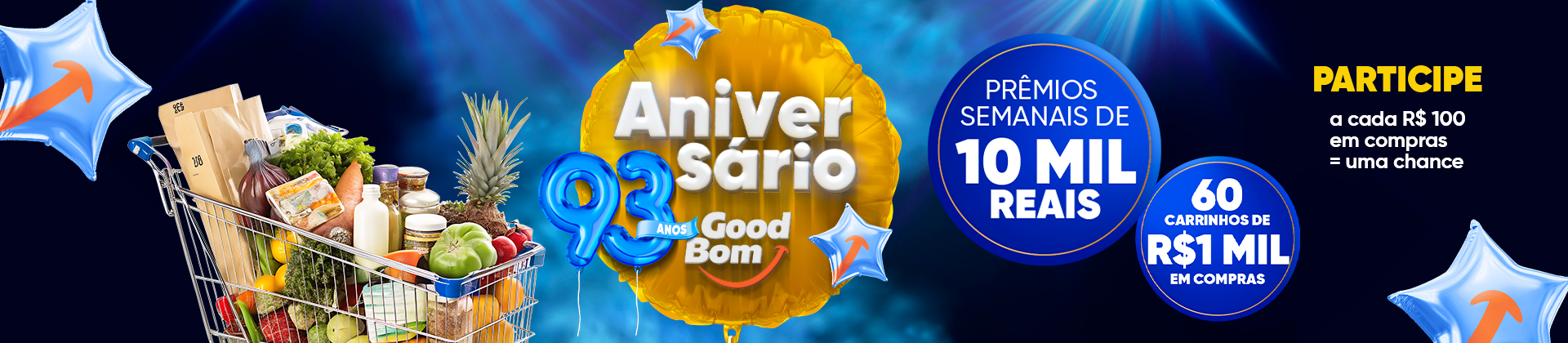 Aniversário GoodBom 93 Anos