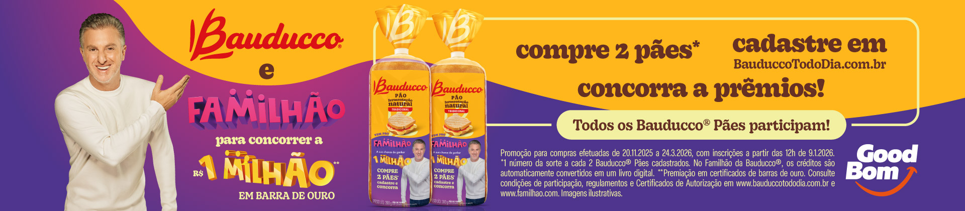 BAUDUCCO e Familhão - 1 Milhão em Barra de Ouro