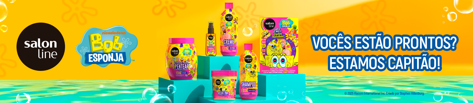 Bob Esponja - Salon Line