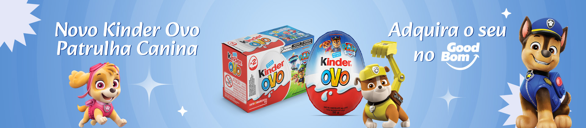 KINDER OVO PATRULHA CANINA