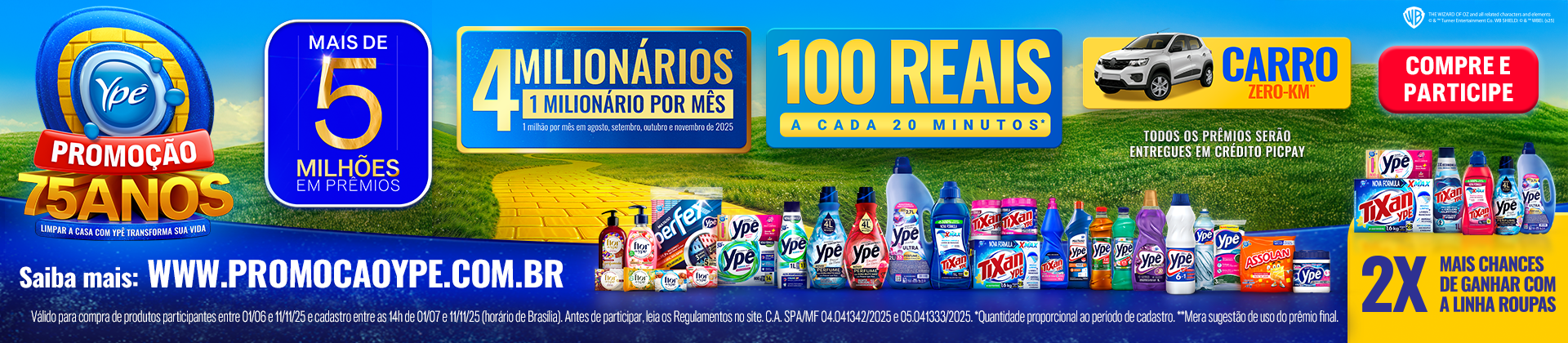 YPÊ 75 ANOS