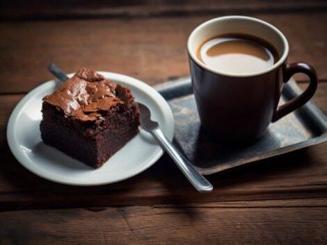 Brownie Clássico com Café 🍫☕️