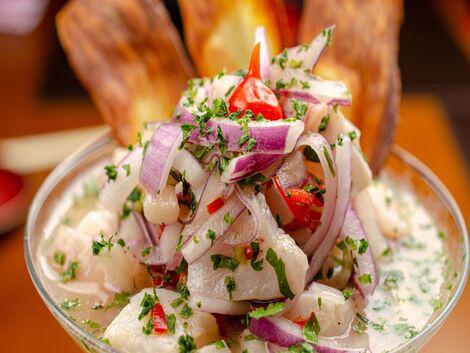 Ceviche de Corvina 🐟 🍲