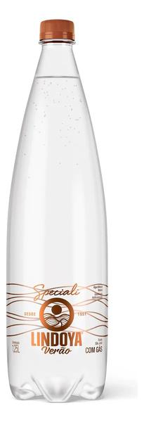 ÁGUA MINERAL LINDOYA C/GÁS 1,25L