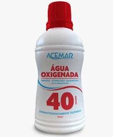 ÁGUA OXIGENADA ACEMAR 40 VOL. 90ML