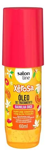 ÓLEO DE TRATAMENTO CAPILAR SALON LINE XEROSA BAUNILHA DOCE 60ML
