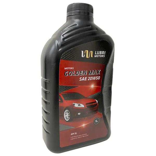 ÓLEO LUBRIFICANTE LUBRI MOTORS GOLDEN MAX 20W50 CL 1L