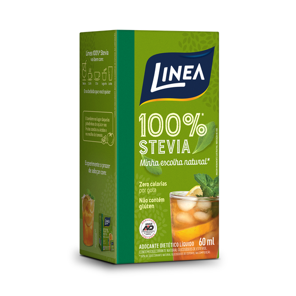 ADOÇANTE STEVIA LINEA LIQUIDO 60ML