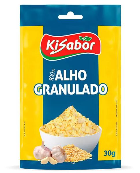ALHO GRANULADO KISABOR 30G