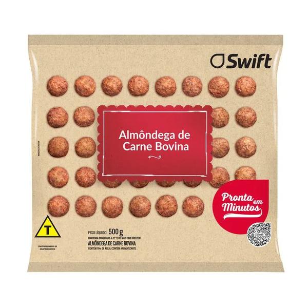 ALMÔNDEGAS BOVINAS SWIFT 500G