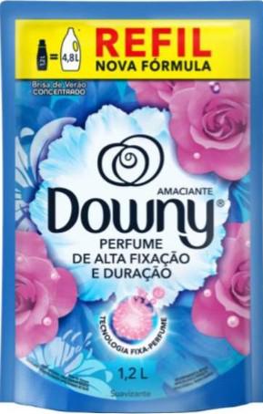 AMACIANTE CONCENTRADO DOWNY BRISA VERÃO REFIL 1,2L