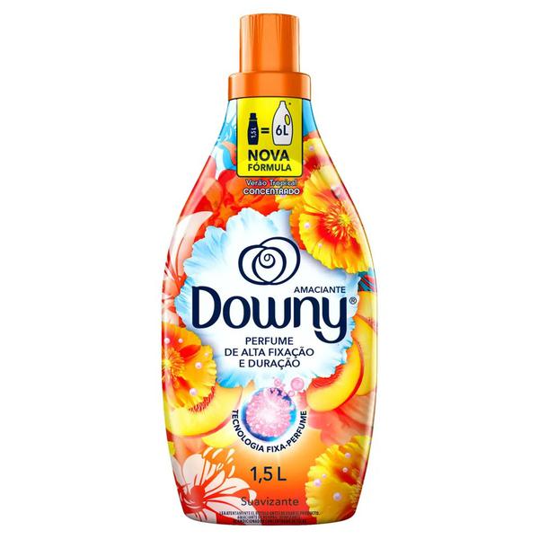 AMACIANTE CONCENTRADO DOWNY VERÃO TROPICAL 1,5L