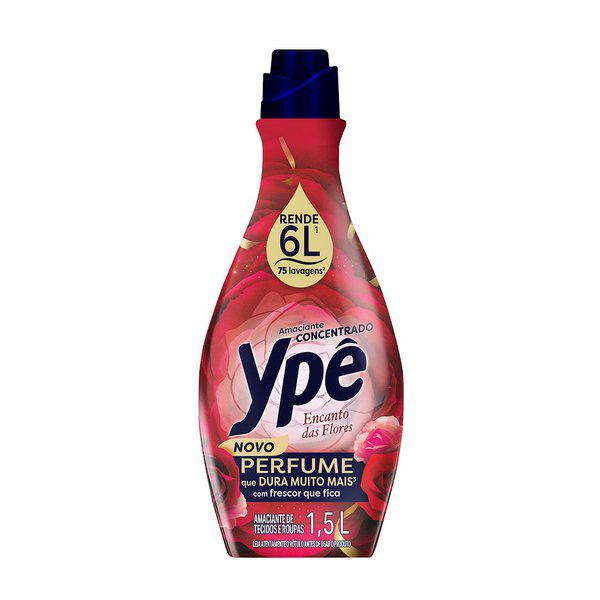 AMACIANTE CONCENTRADO YPÊ ENCANTO DAS FLORES 1,5 LITRO
