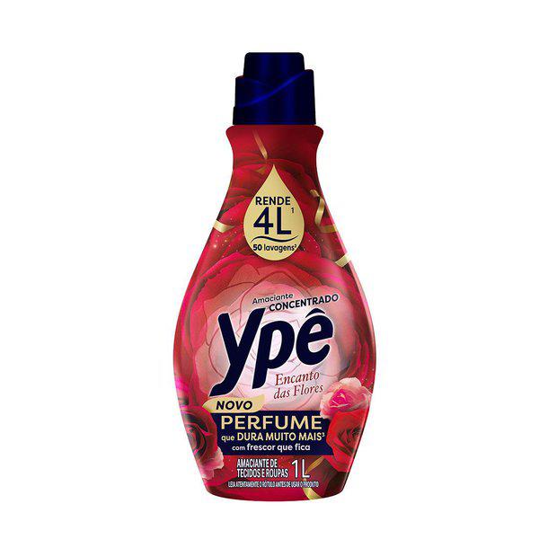AMACIANTE CONCENTRADO YPÊ ENCANTO DAS FLORES 1 LITRO