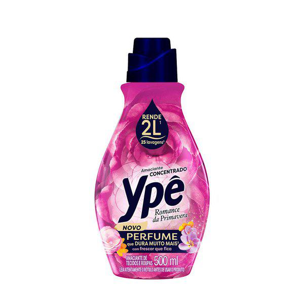 AMACIANTE CONCENTRADO YPÊ ROMANCE DA PRIMAVERA 500ML