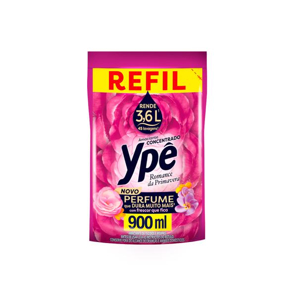 AMACIANTE CONCENTRADO YPÊ ROMANCE DA PRIMAVERA REFIL 900ML
