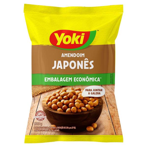AMENDOIM JAPONÊS YOKI 800G