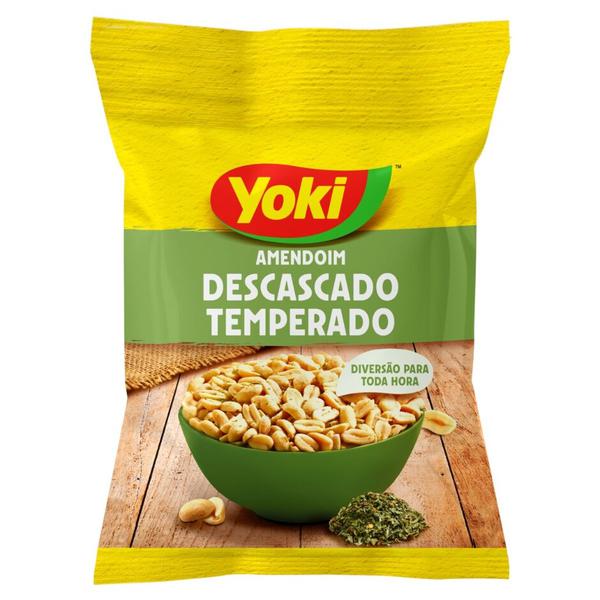 AMENDOIM YOKI DESCASCADO TEMPERADO 110G