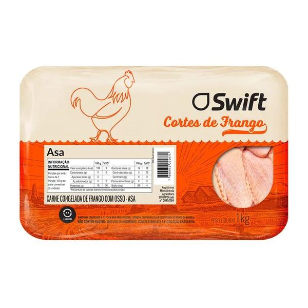 ASA DE FRANGO SWIFT BANDEJA 1KG