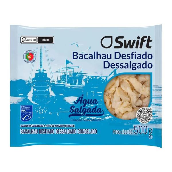 BACALHAU DESFIADO SWIFT 500G
