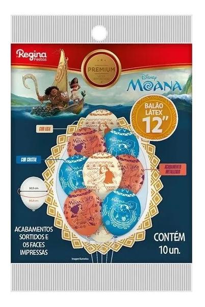 BALÃO LATEX REGINA MOANA C/10