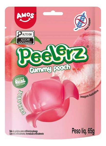 BALA AMOS PEELERZ GUMMY PEACH 65G