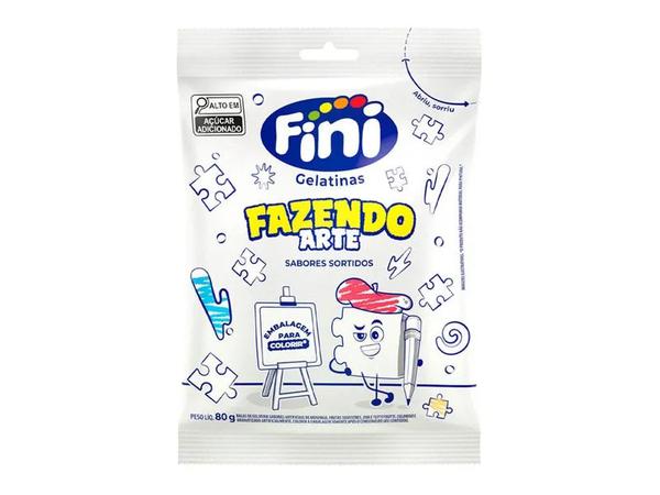 BALA DE GELATINA FINI FAZENDO ARTE 2.0 80G
