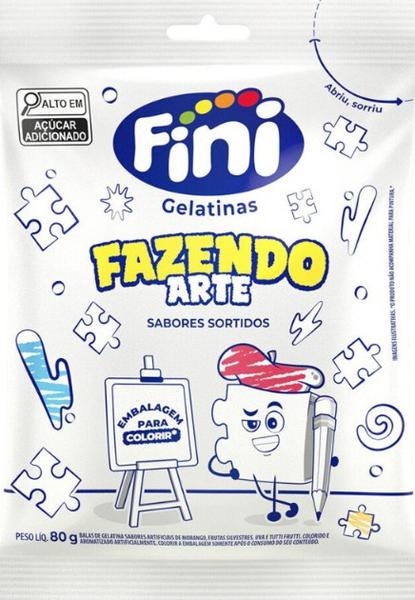 BALA DE GELATINA FINI FAZENDO ARTE 2.0 80G