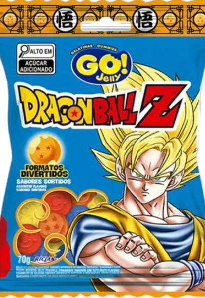 BALA DE GELATINA GO! JELLY DRAGON BALL Z 70G