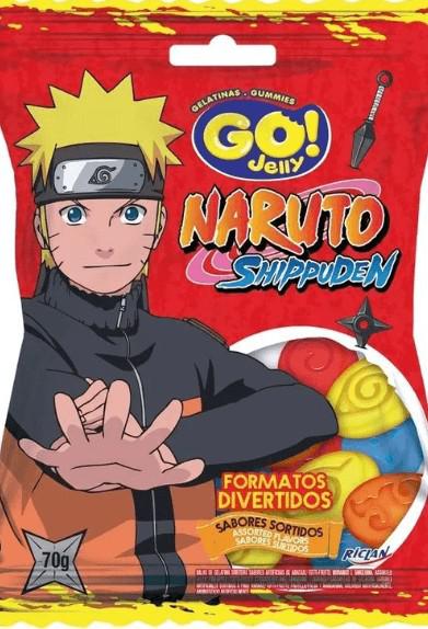 BALA DE GELATINA GO! JELLY NARUTO 70G