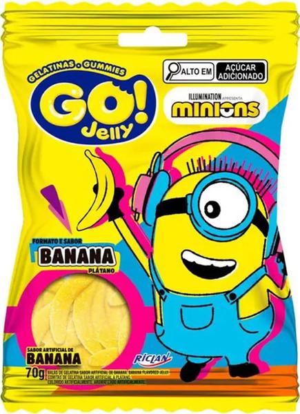 BALA DE GELATINA GO! JELLY MINIONS 70G