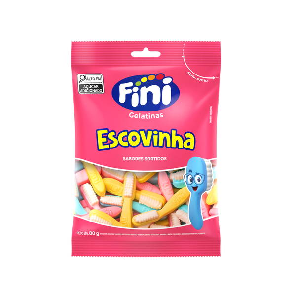BALA DE GELATINA FINI ESCOVINHA 80G