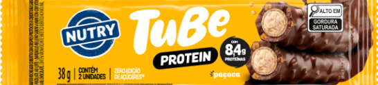 BARRA NUTRY TUBE PROTEIN PAÇOCA 38G