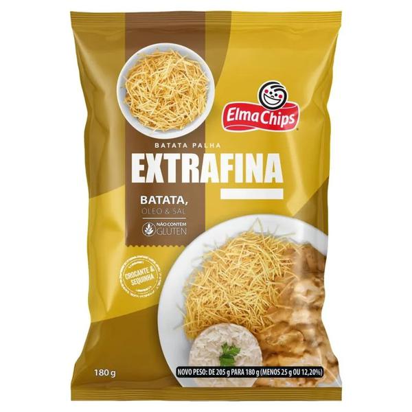 BATATA PALHA ELMA CHIPS EXTRA FINA 180G