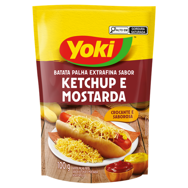 BATATA PALHA YOKI EXTRA FINA HOT DOG 100G