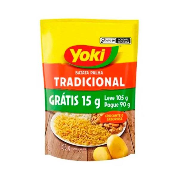 BATATA PALHA YOKI TRADICIONAL LV. 105G PG. 90G