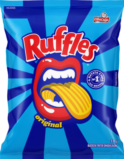 BATATA RUFFLES ONDULADA ORIGINAL 33G