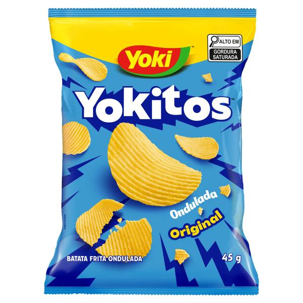 BATATA YOKI YOKITOS ONDULADA ORIGINAL 45G