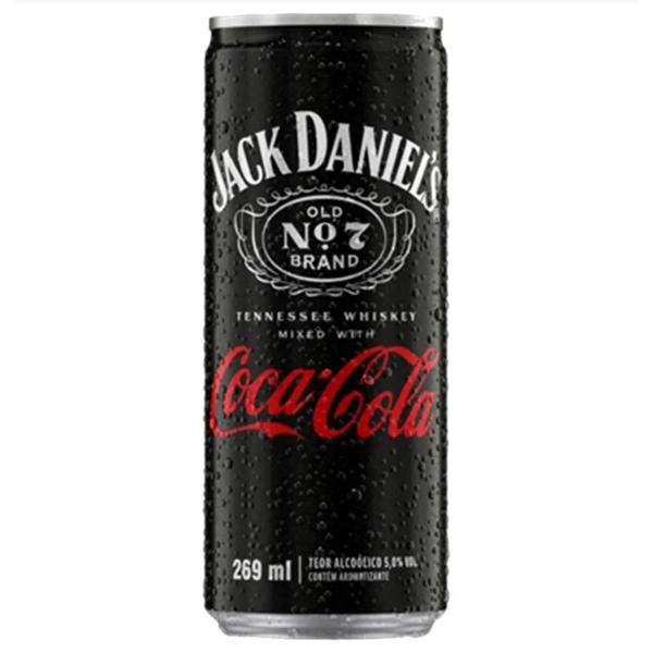 BEBIDA ALCOÓLICA MISTA JACK & COCA COLA LT 269ML