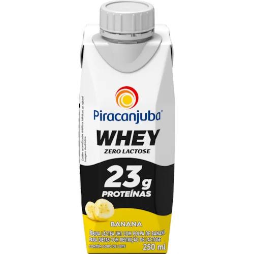 BEBIDA LÁCTEA PIRACANJUBA ZERO BANANA 250ML