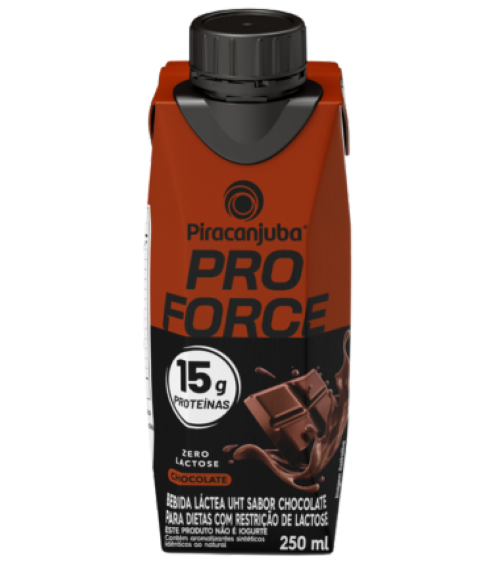 BEBIDA PROFORCE 15G PIRACANJUBA CHOCOLATE 250ML