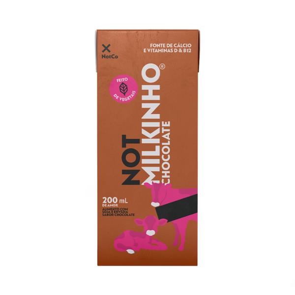 BEBIDA VEGETAL NOT MILKINHO CHOCOLATE 200ML