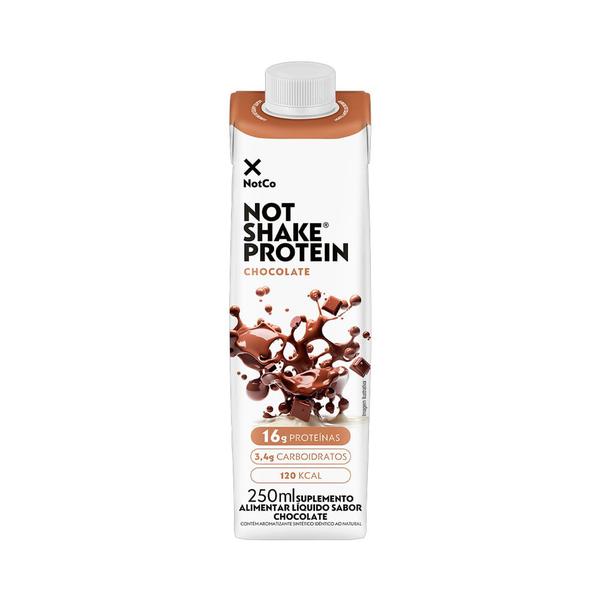 BEBIDA VEGETAL NOT SHAKE PROTEIN CHOCOLATE 250ML