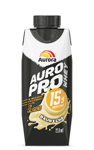 BEBIDA WHEY AURORA 15G BAUNILHA 250ML