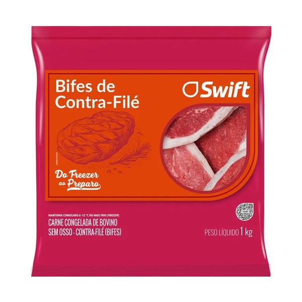 BIFES DE CONTRAFILÉ SWIFT 1KG