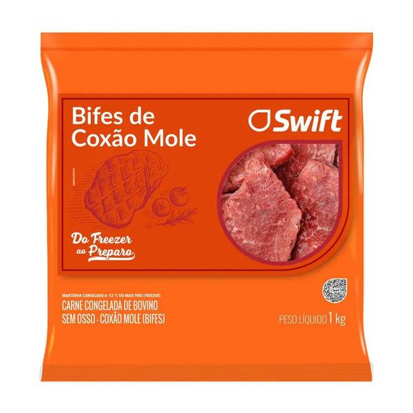 BIFES DE COXÃO MOLE SWIFT 1KG
