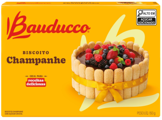 BISCOITO BAUDUCCO CHAMPANHE 150G